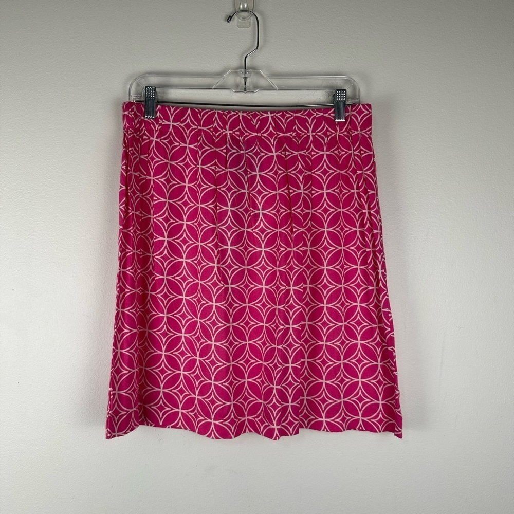 Escapada Geometric Lightweight Beachy Popover Mini Skirt Women’s Sz XL‎